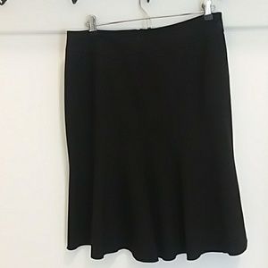 Black pencil skirt